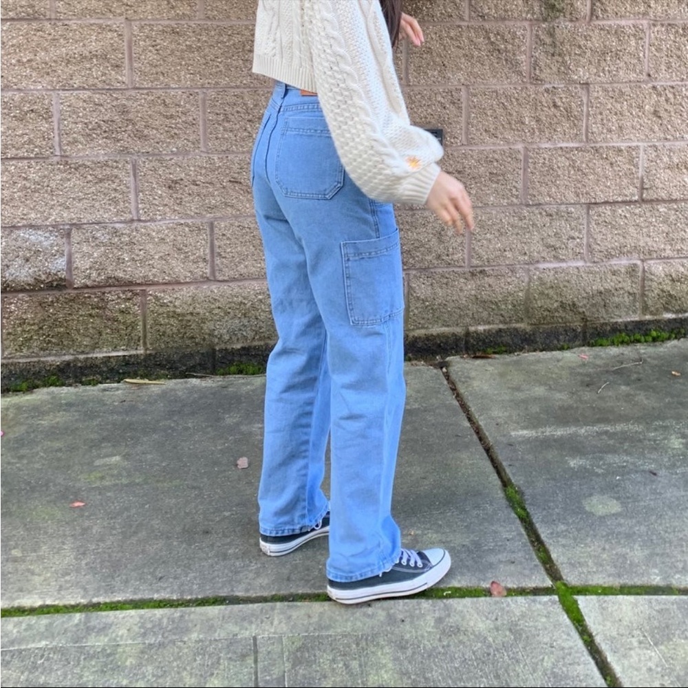 PRINCESS POLLY STRAIGHT LEG JEANS